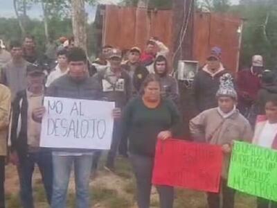 “Que las autoridades miren al campesino que produce y que nos den la tierra”