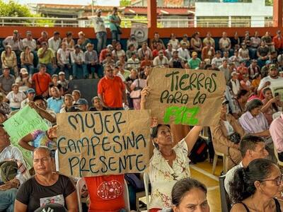 Reforma agraria avanza pese a acaparadores de tierra