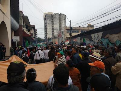 Resistencia y solidaridad campesina