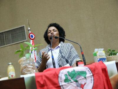 Eliane Oliveira destaca protagonismo das mulheres negras na luta pela terra - Comunicação MSTLan