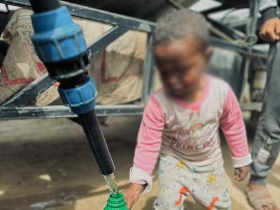 UAWC Palestina: al menos 23 niñxs del norte de la Franja de Gaza han muerto por desnutrición y deshidratación en las últimas semanas