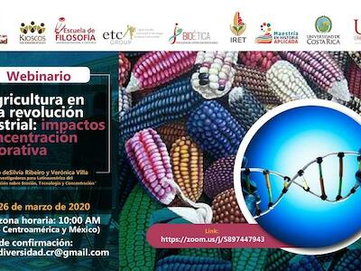 Webinario | La agricultura en la 4ta revolución industrial: impactos y concentración corporativa