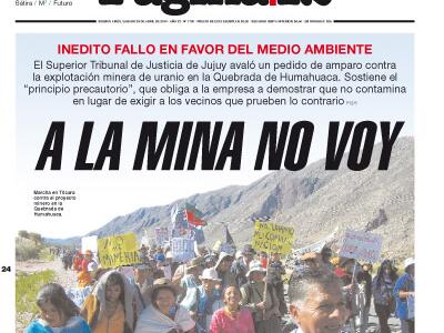 A la mina no voy