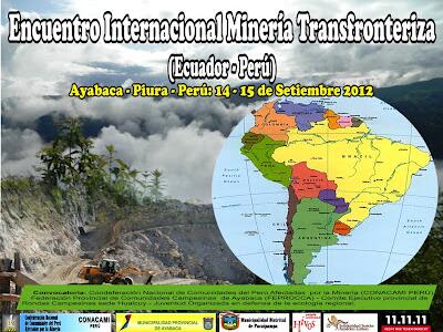 AFICHE encuentro mineria transfronteriza