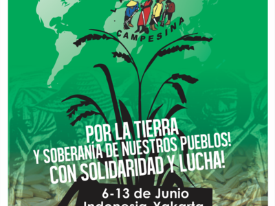 Afiche VI Conferencia de LVC