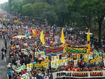 Así fue la marcha mundial por el cambio climático