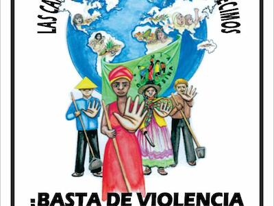 basta de violencia contra la mujer