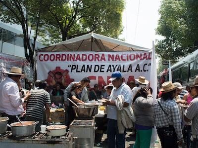 Campesinos en México