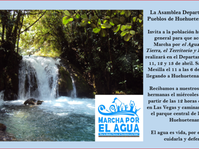 Captura Marcha por el agua