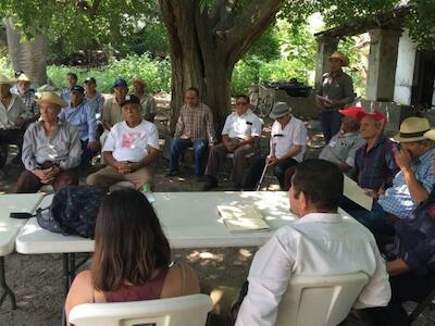 Comuneros de Unión Hidalgo luchan por la defensa de su tierra y territorio