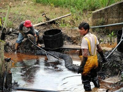 Derrame en Amazonía