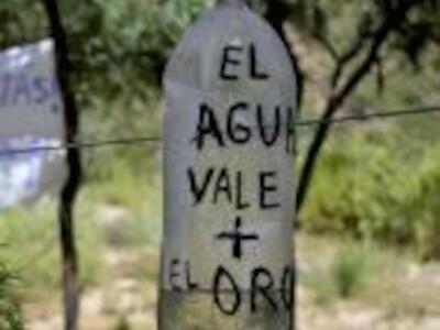 el agua vale más que el oro