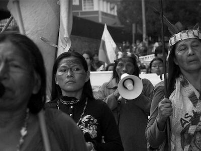 El feminismo reactiva la lucha contra el ‘extractivismo’ en América Latina