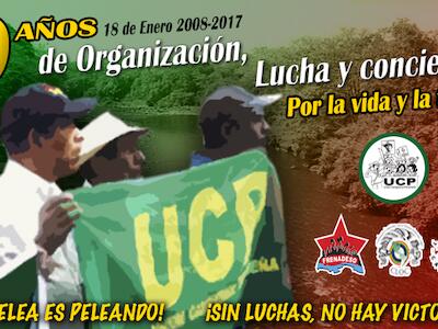 Elevar los niveles de conciencia, organización y lucha, tareas para continuar en el 9° aniversario de la UCP