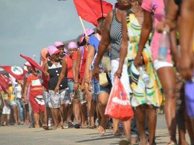 Em Jornada de Luta, mulheres Sem Terra denunciam o agronegócio