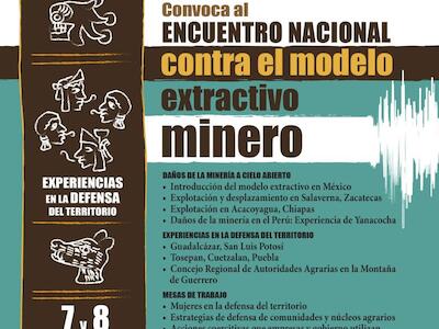 encuentro contra modelo extractivo minero