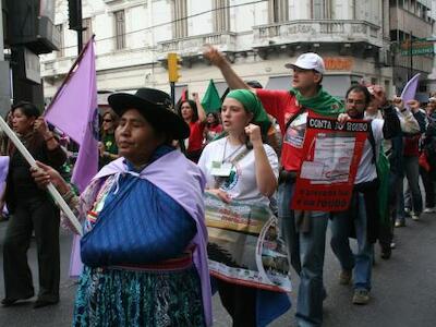 Marcha Rosario Vía Campesina