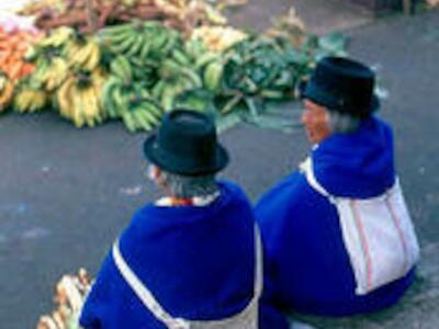 Guambianas en mercado