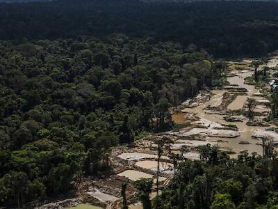 Garimpo na terra indígena Munduruku