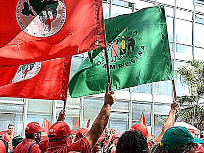 La Vía Campesina repudia ataques contra João Pedro Stedile dirigente del MST