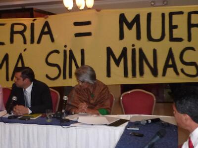 Minería = muerte
