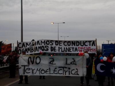 no a la termoeléctrica