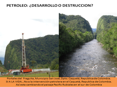 petroleo ¿Desarrollo o destrucciòn