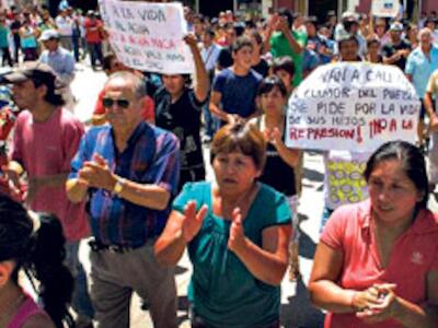 protestas andalgalá