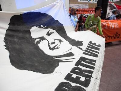 Roban expediente del caso de Berta Cáceres en Honduras