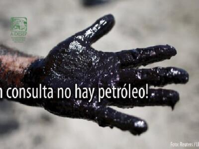 sin consulta no hay petroleo