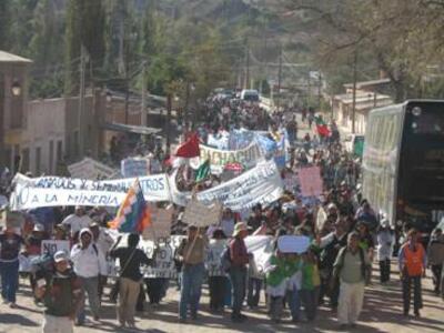 Vecinos de Tilcara Rechazan la Mineria a Cielo Abierto