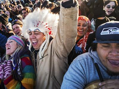 victoria de Standing Rock