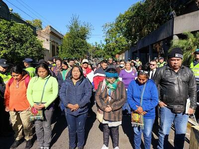 Con solidaridad se logra frenar el desalojo de Hugua Po’i