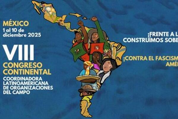 Conferencia de prensa en Ciudad México en marco del VIII Congreso de la CLOC