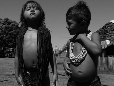 Crianças do povo Rikbaktsa