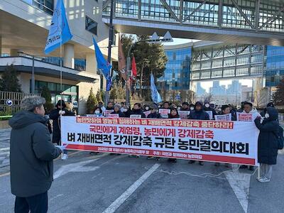 Corea del Sur: la disminución de las tasas de autosuficiencia alimentaria está vinculada a la pérdida de tierras agrícolas