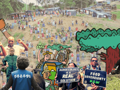 De Carajás a Gaza: la lucha campesina es global, !Para defender la tierra, el agua y los territorios por la vida!