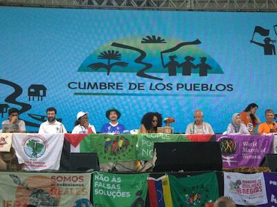 Declaración de la Cumbre de los Pueblos hacia la COP30