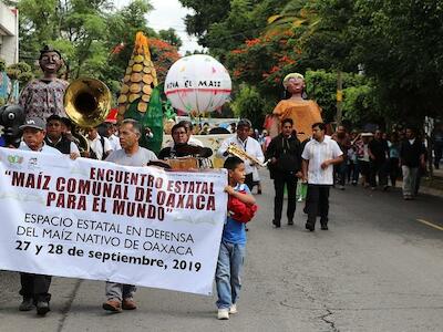 Declaratoria: Encuentro Estatal Maíz Comunal de Oaxaca para el Mundo