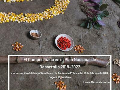 El Campesinado en el Plan Nacional de Desarrollo 2018-2022