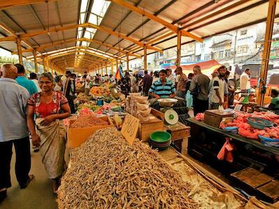 - Foto: Creative Commons. Mercado en Colombo, Sri Lanka