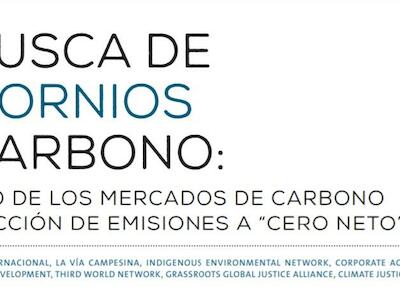 En busca de unicornios de carbono: el engaño de los mercados de carbono y la reducción de emisiones a “Cero Neto”