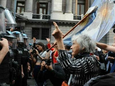 Marcha por los jubilados en Buenos Aires el 19 de marzo del 2025