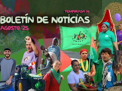 Resumen de noticias de agosto: Actualizaciones de las organizaciones miembros de LVC en todo el mundo